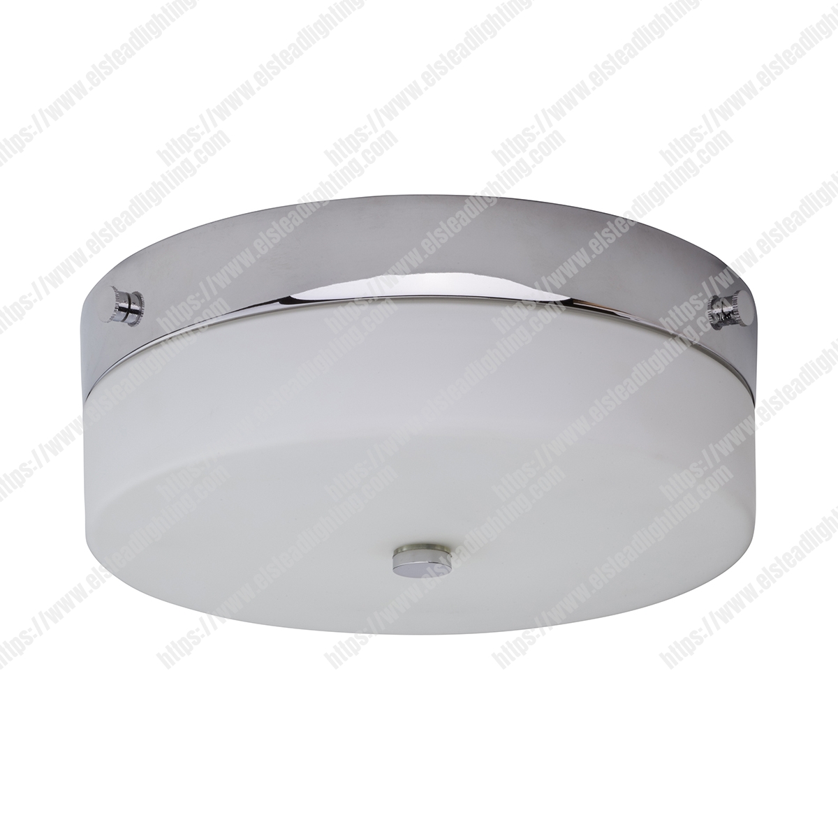 Tamar 1 Light Medium Flush Light - Polished Chrome