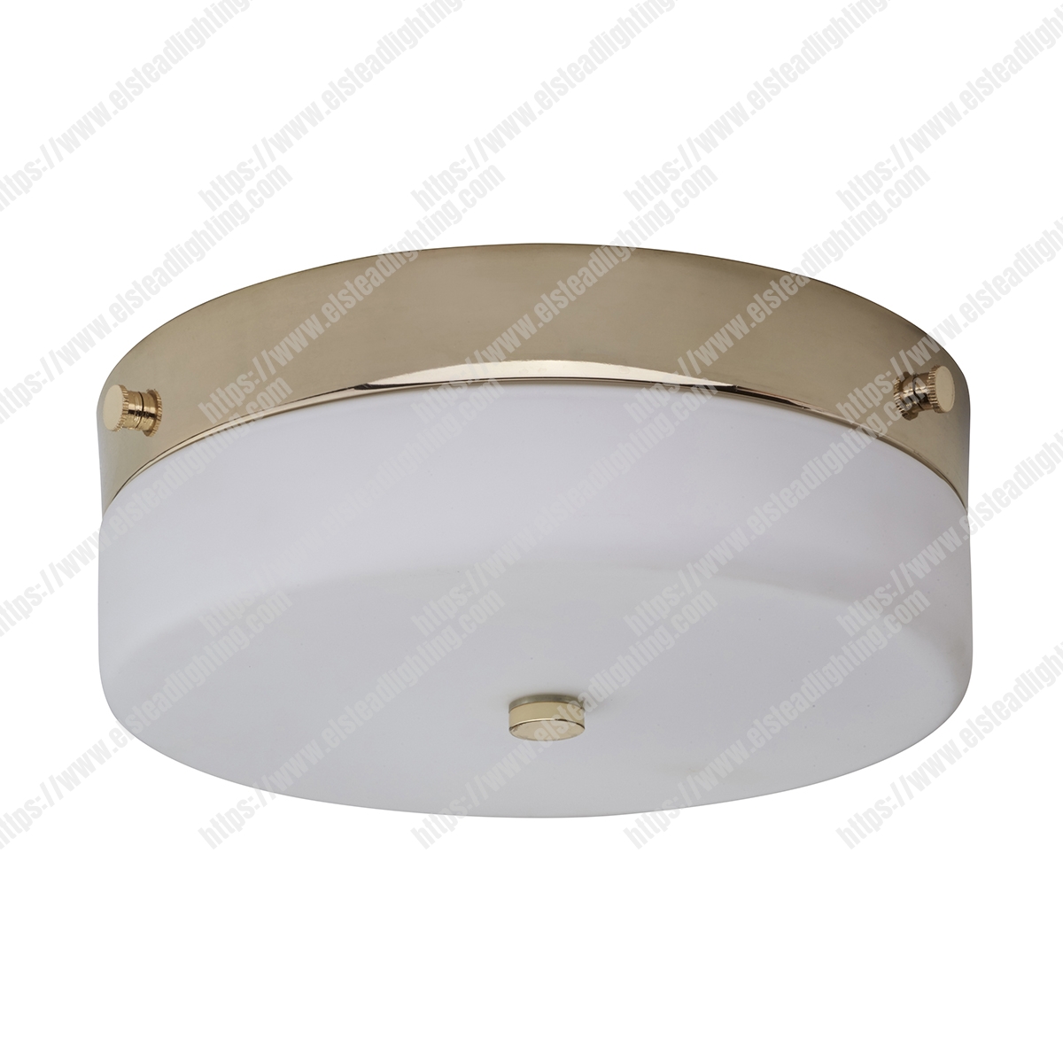 Tamar 1 Light Medium Flush Light - Polished Gold