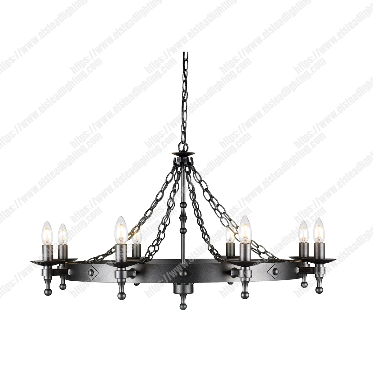 Warwick 8 Light Chandelier