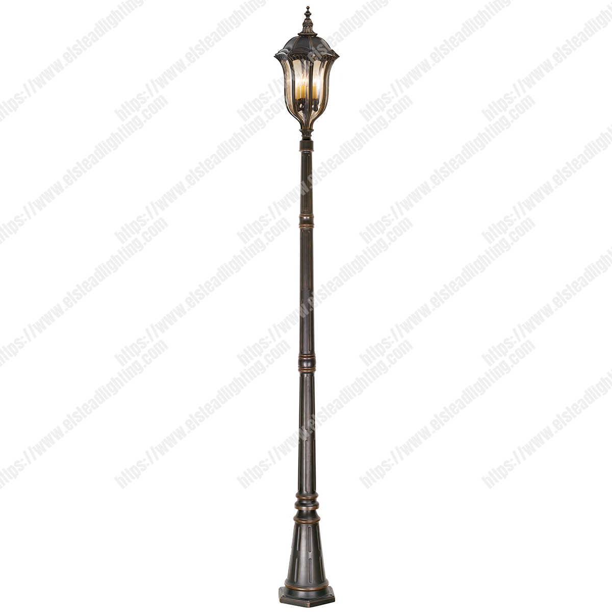 Baton Rouge 4 Light Lamp Post