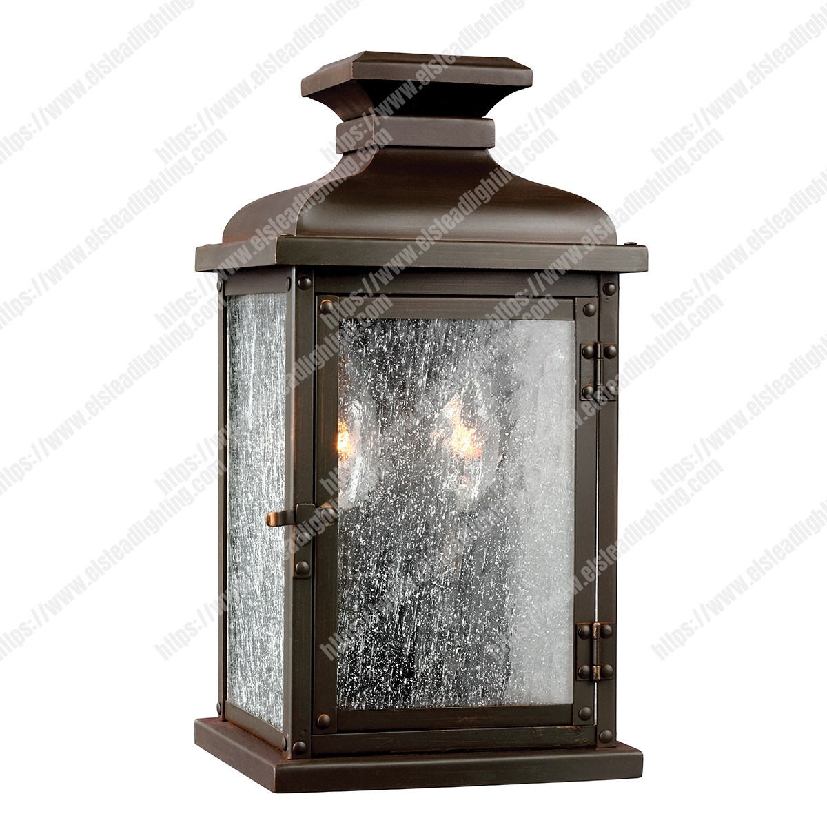 Pediment 2 Light Small Wall Lantern