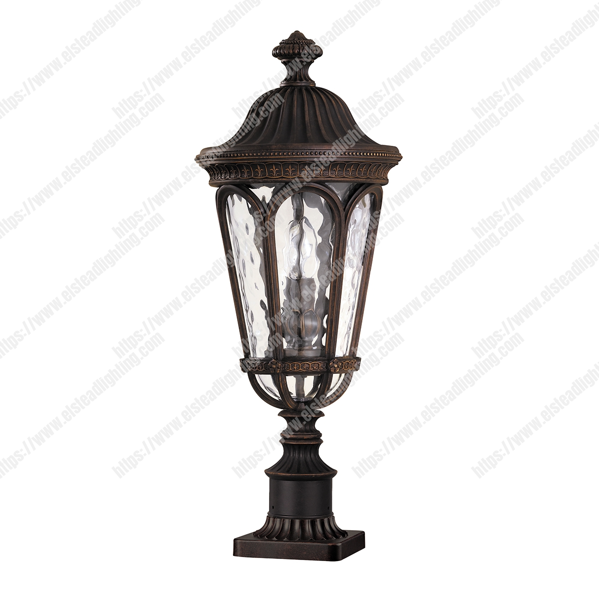 Regent Court 2 Light Pedestal