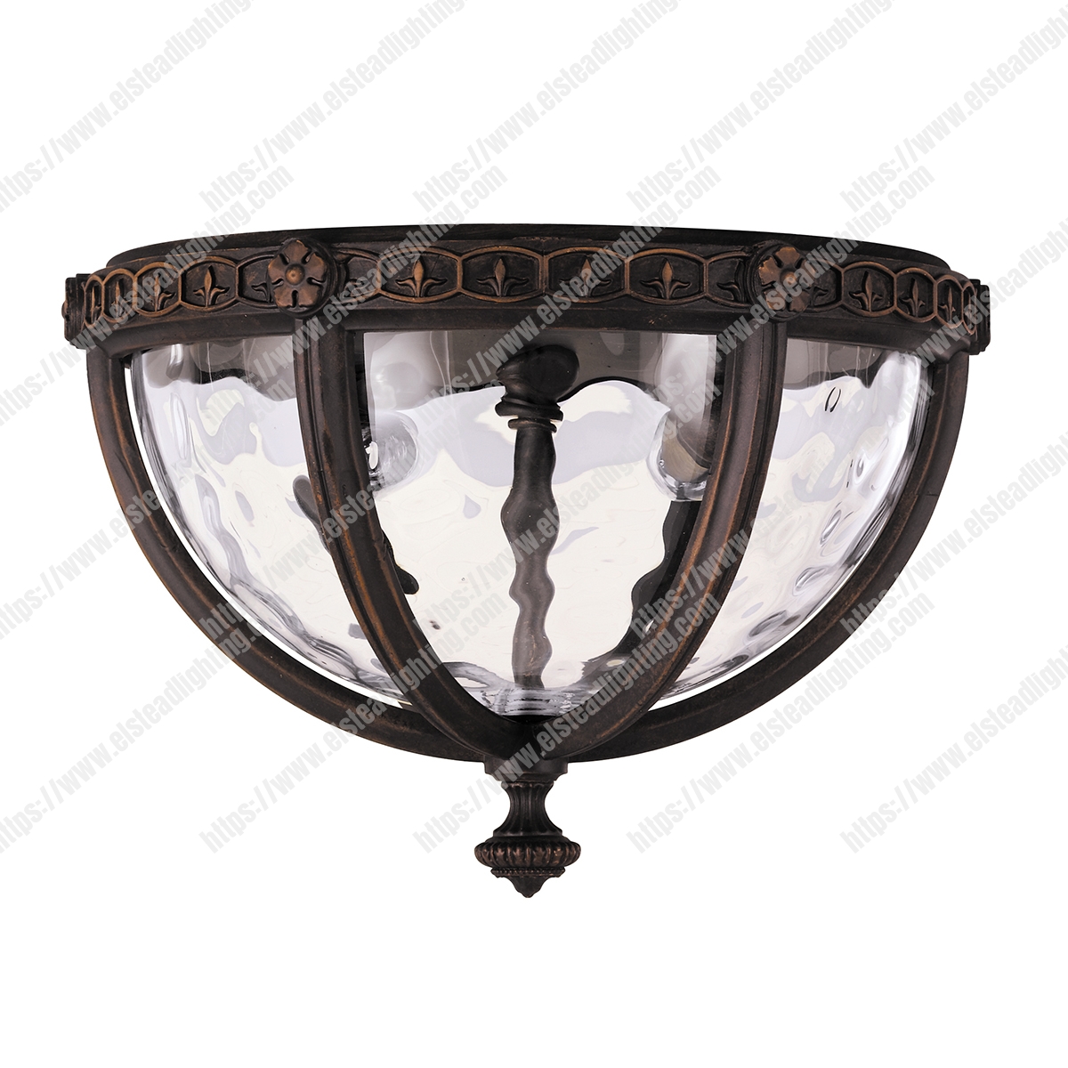 Regent Court 2 Light Flush Lantern