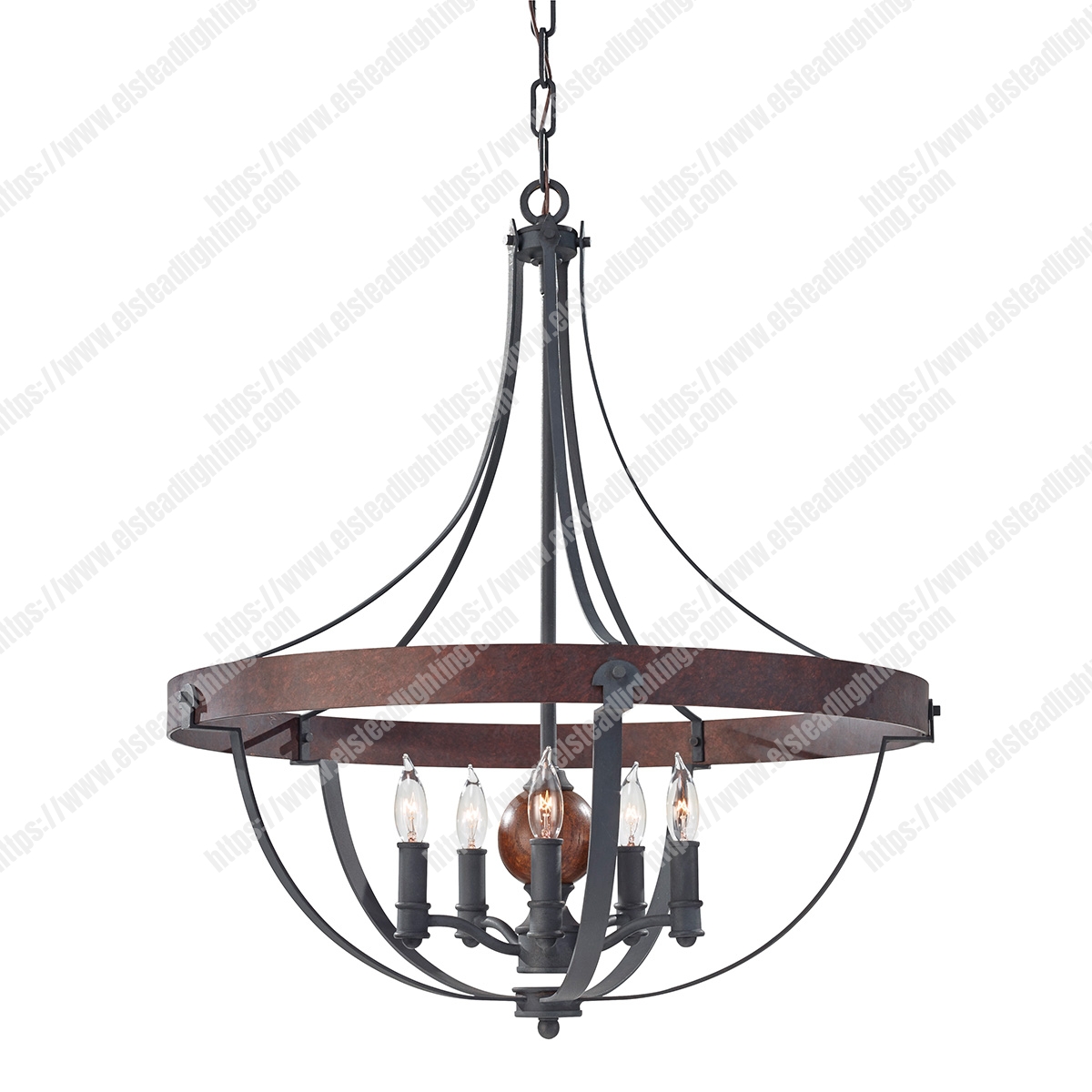 Alston 5 Light Chandelier