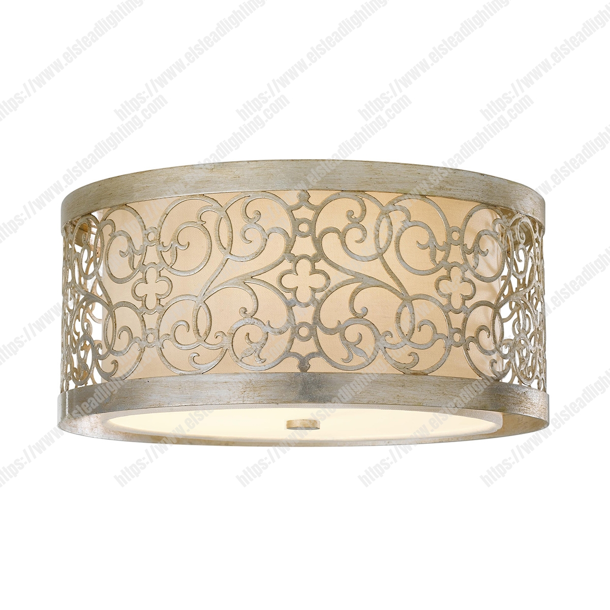 Arabesque 2 Light Flush Light