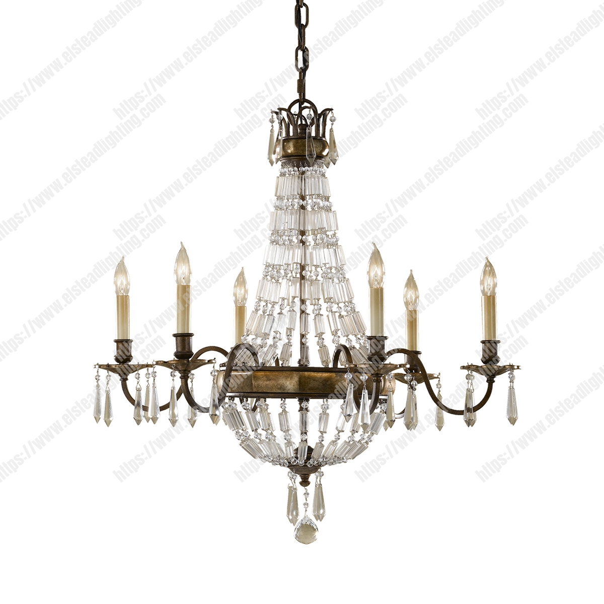 Bellini 6 Light Chandelier