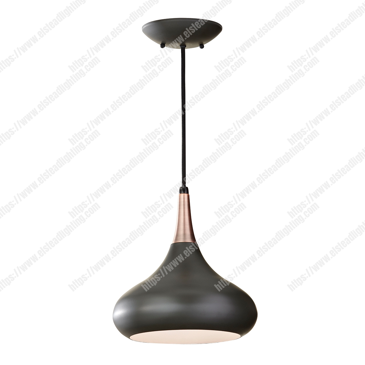 Beso 1 Light Medium Pendant  - Dark Bronze