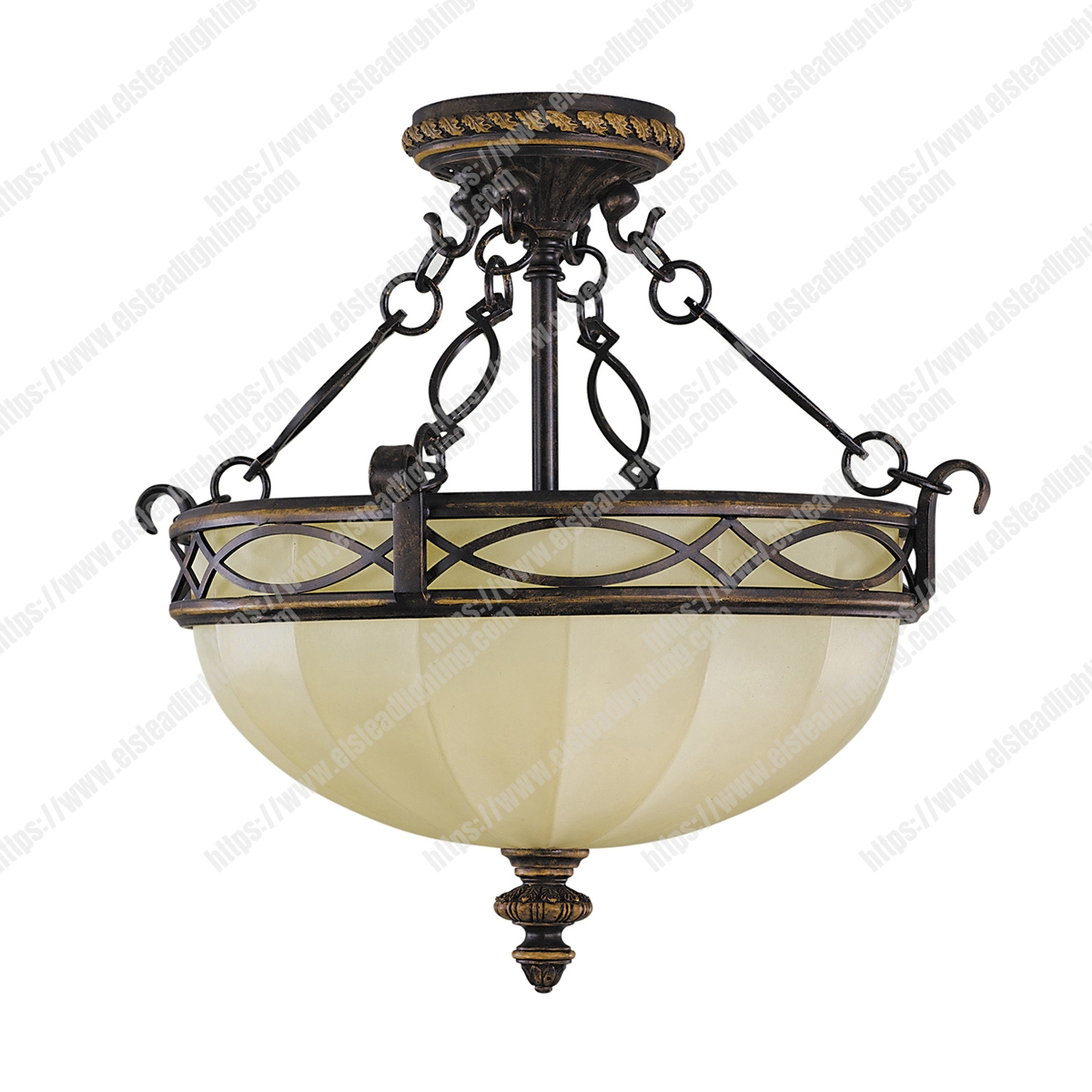 Drawing Room 2 Light Flush