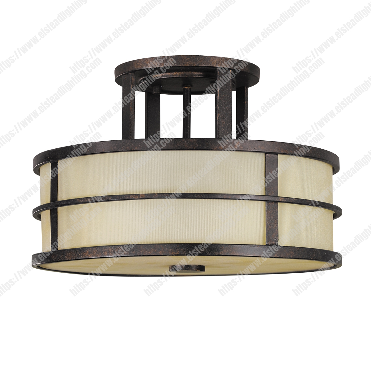 Fusion 3 Light Semi-Flush