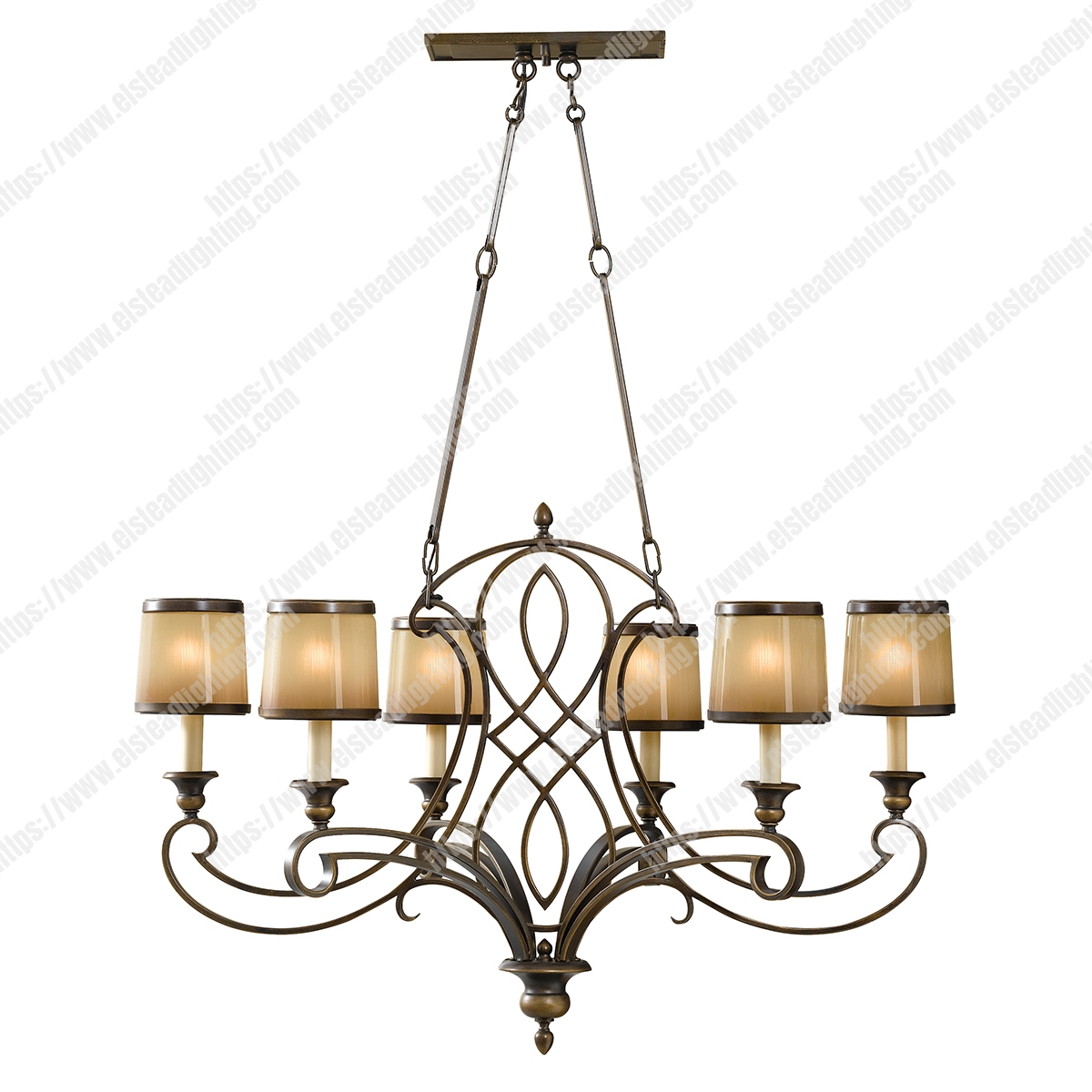 Justine 6 Light Chandelier