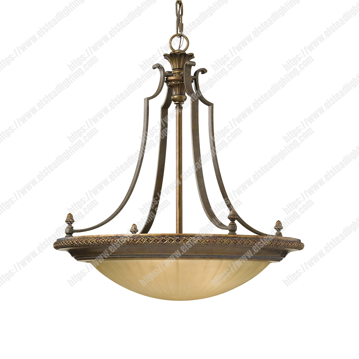 Kelham Hall 4 Light Uplight