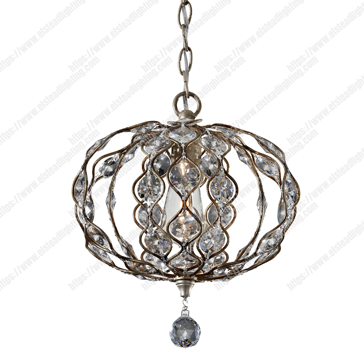 Leila 1 Light Mini Chandelier