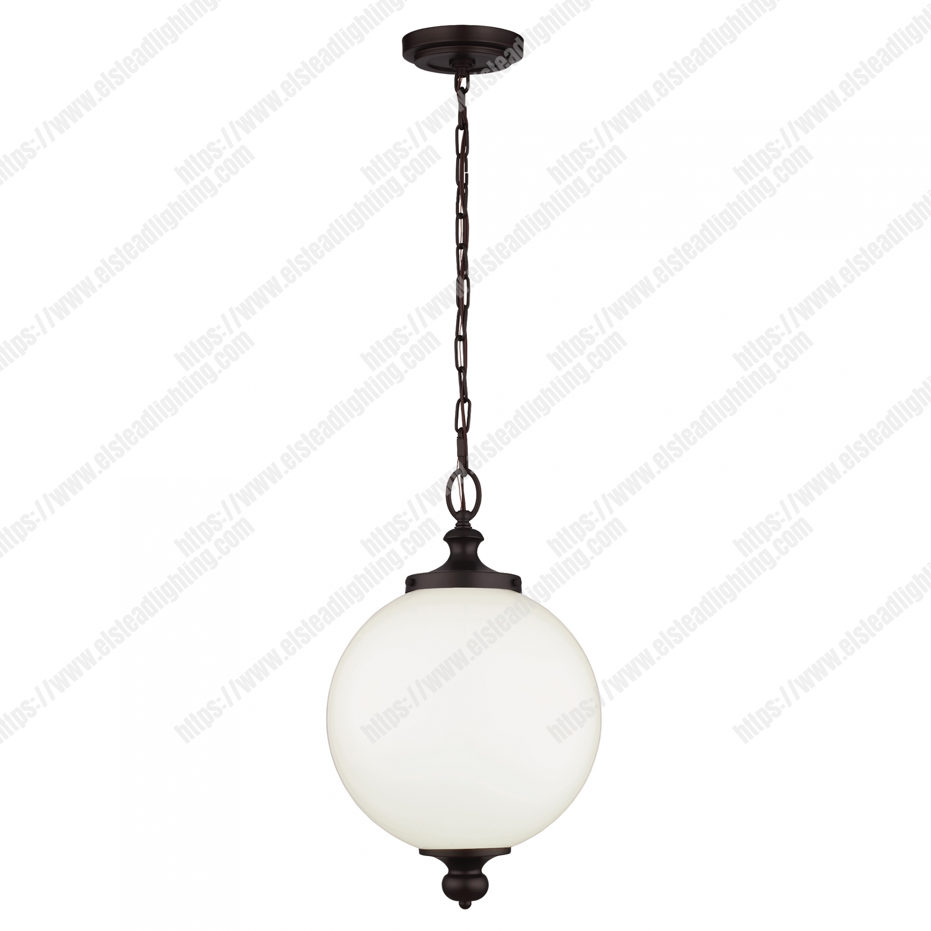 Parkman 1 Light Large Pendant - Oil Rubbed Bronze