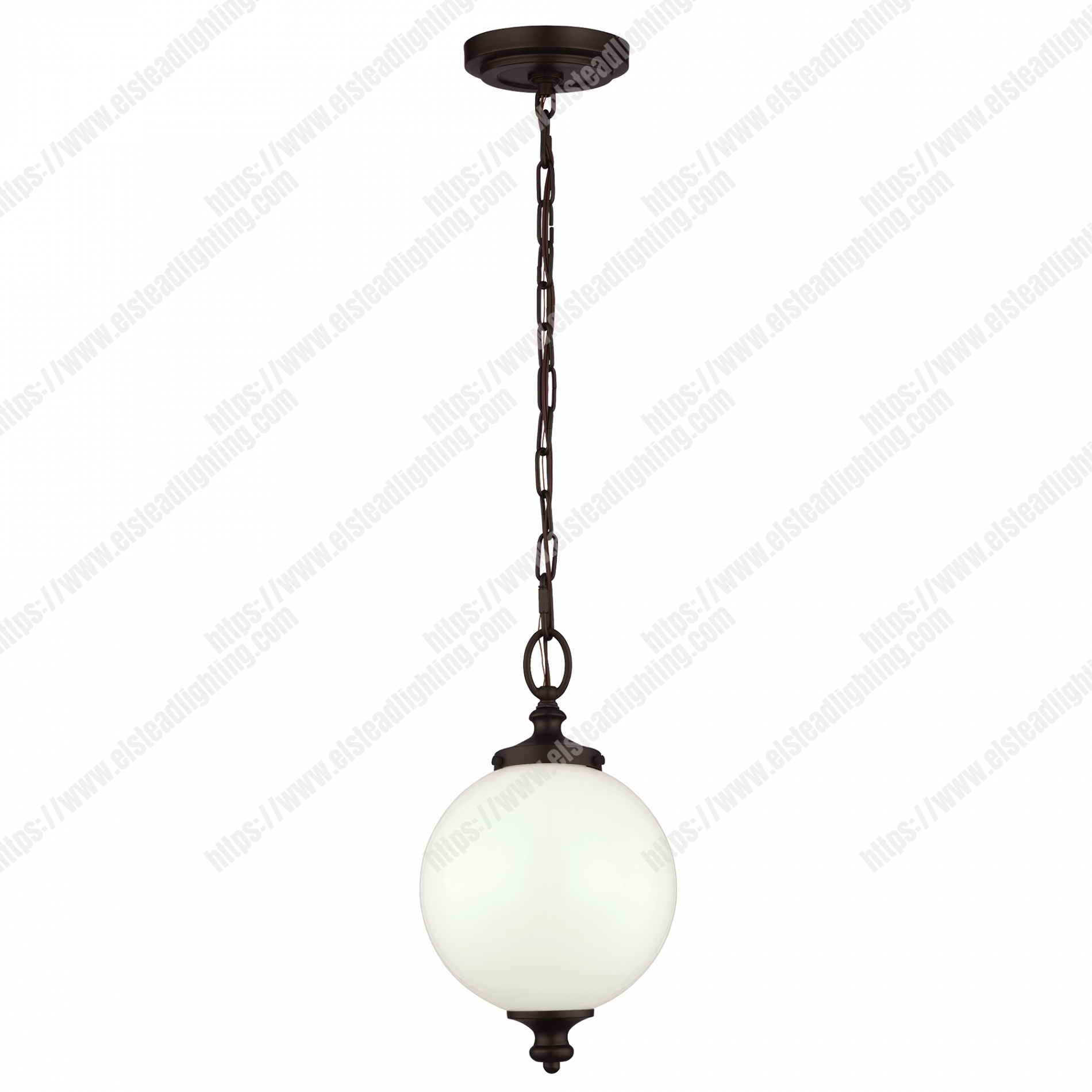 Parkman 1 Light Small Pendant - Oil Rubbed Bronze
