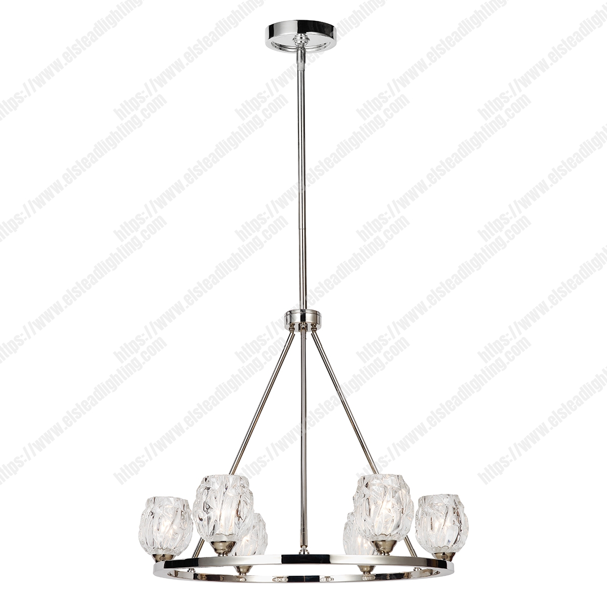 Rubin 6 Light Chandelier
