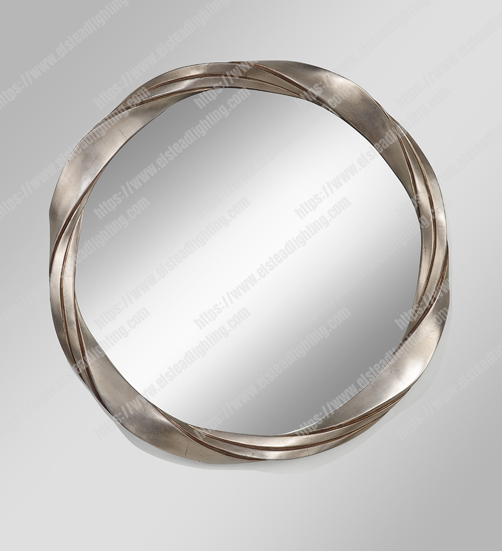 Silver Twist Mirror