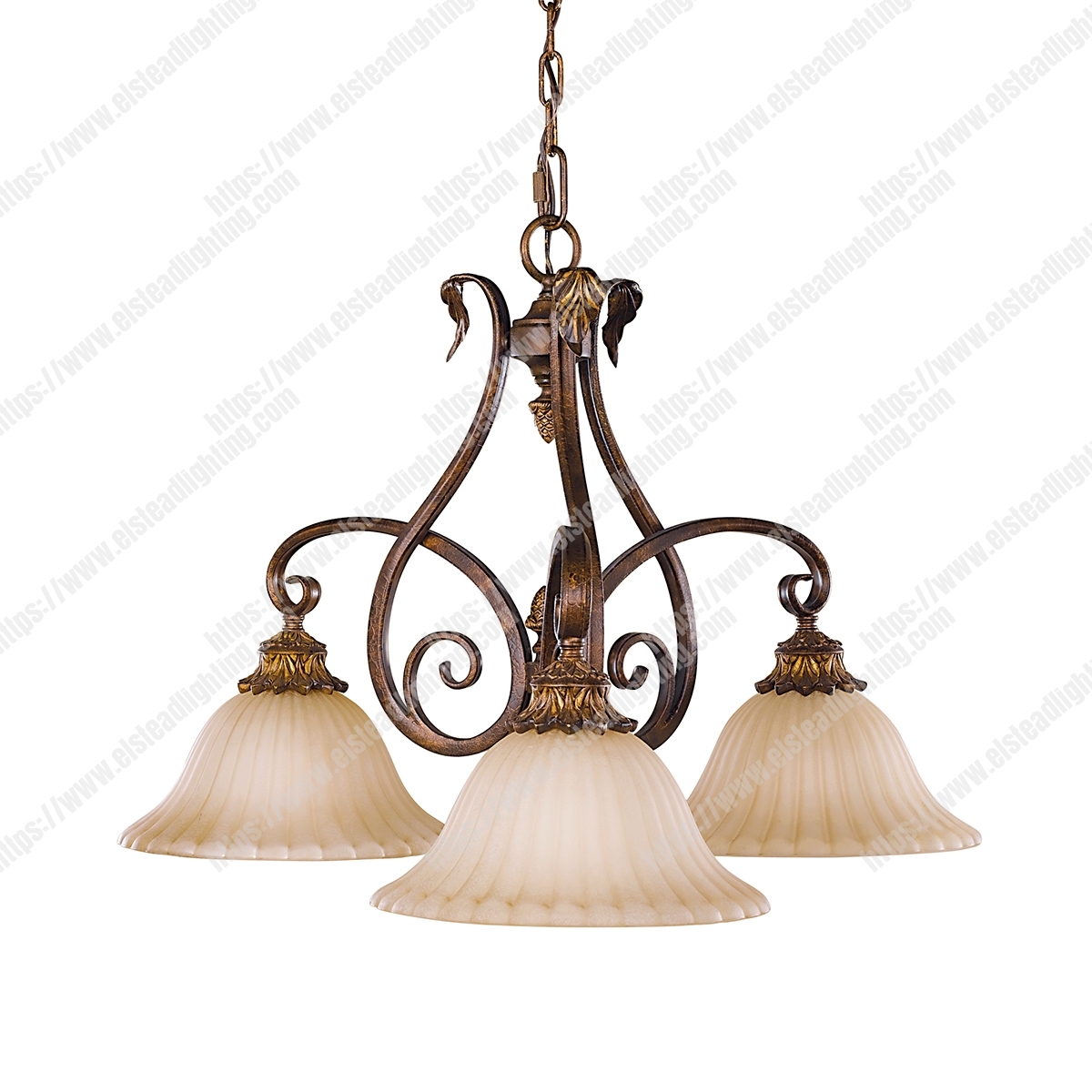 Sonoma Valley 3 Light Chandelier