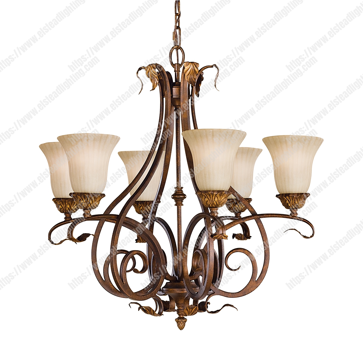 Sonoma Valley 6 Light Chandelier