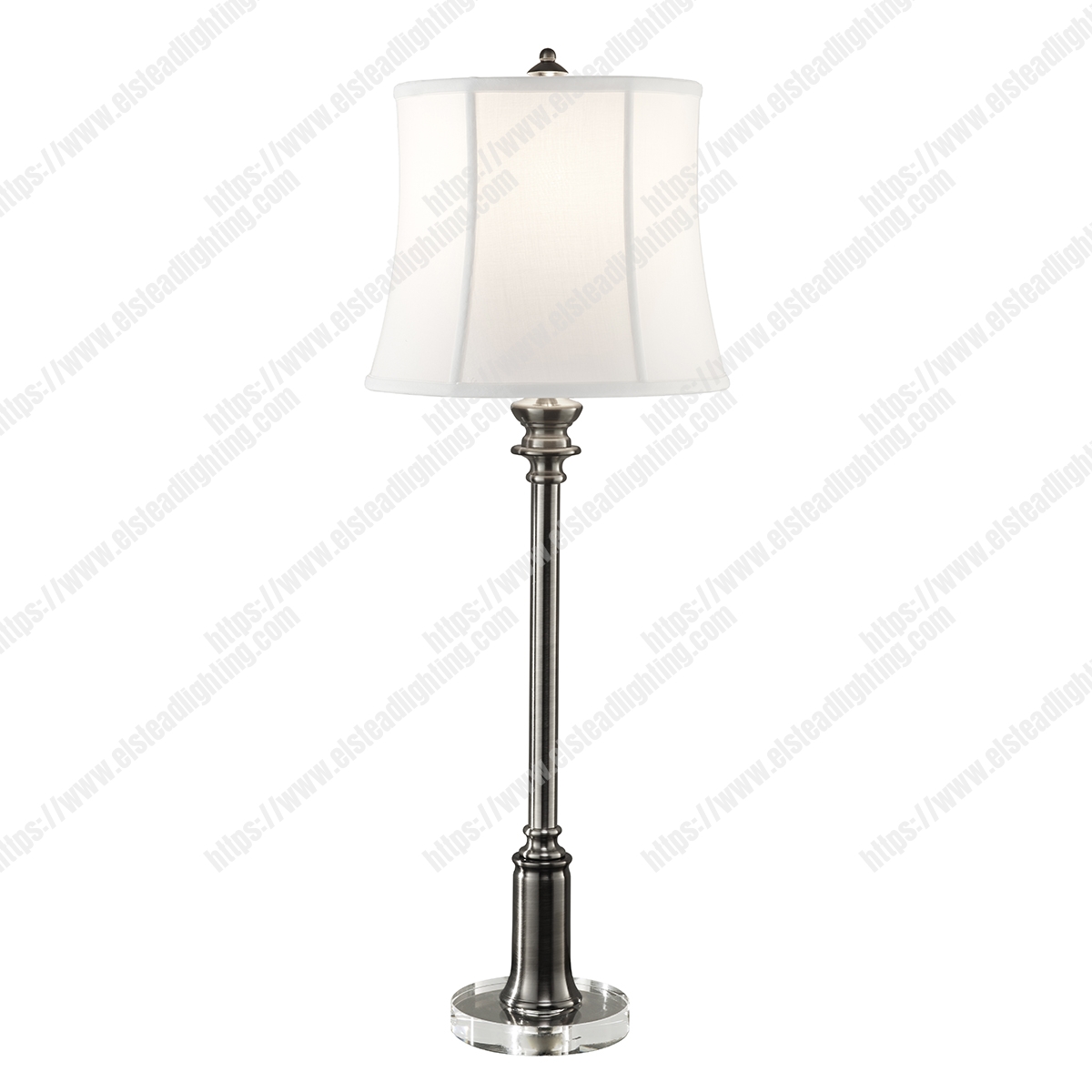 Stateroom 1 Light Buffet Lamp - Antique Nickel