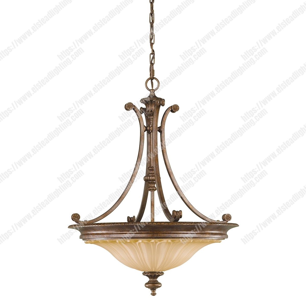 Stirling Castle 3 Light Chandelier