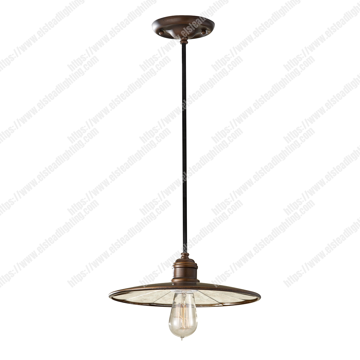 Urban Renewal  1 Light Pendant - Astral Bronze