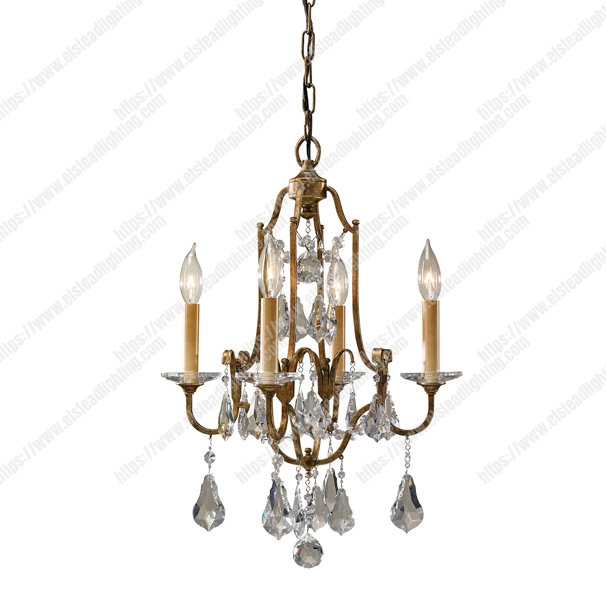 Valentina 4 Light Chandelier