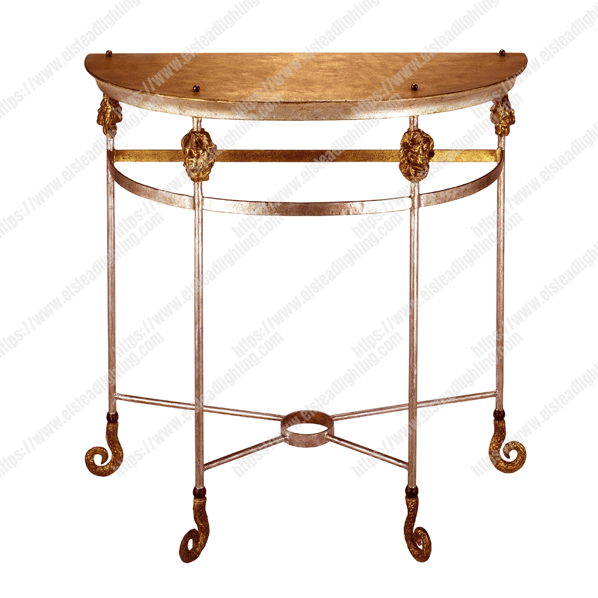 Armory Demi-Lune Console Table