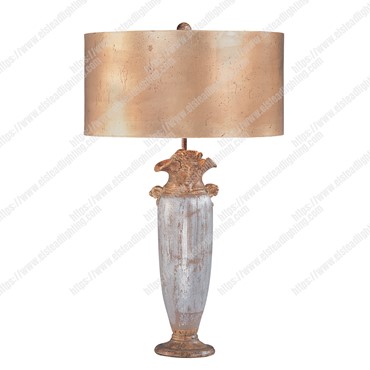 Bienville 1 Light Table Lamp &#8211; Silver/Gold