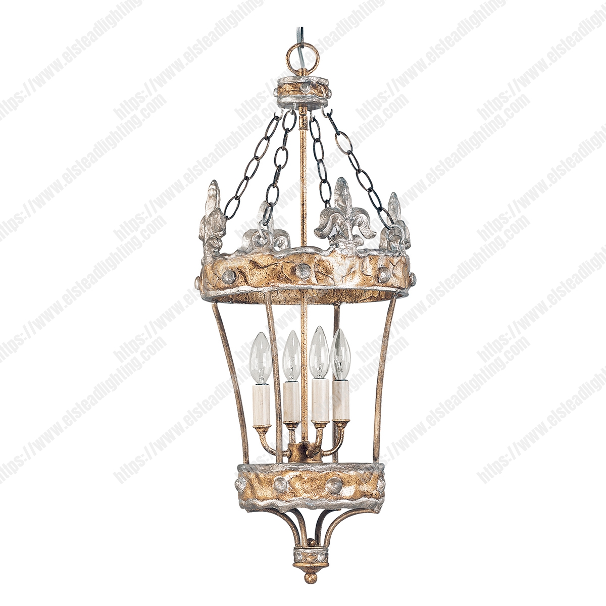 Crown 4 Light Pendant