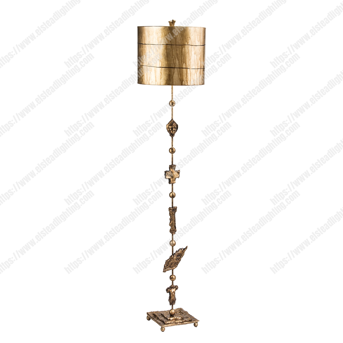 Fragment 1 Light Floor Lamp – Gold