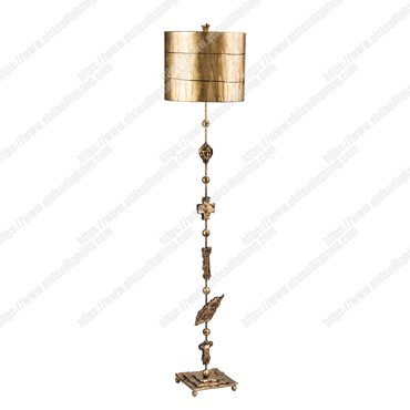 Fragment 1 Light Floor Lamp &#8211; Gold