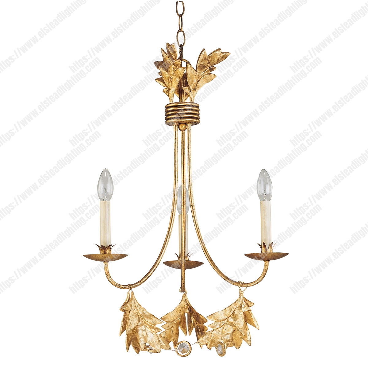 Sweet Olive 3 Light Chandelier