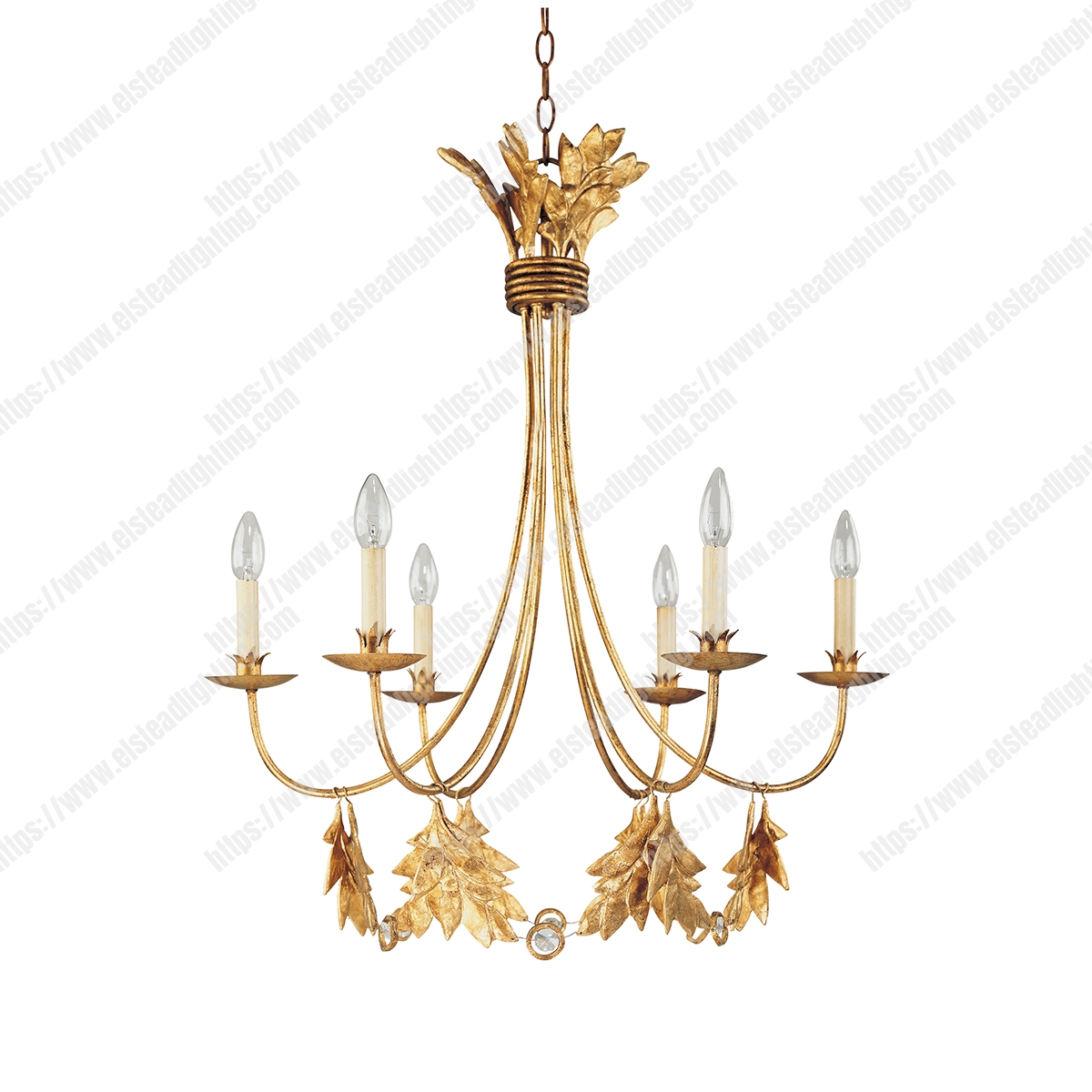 Sweet Olive 6 Light Chandelier