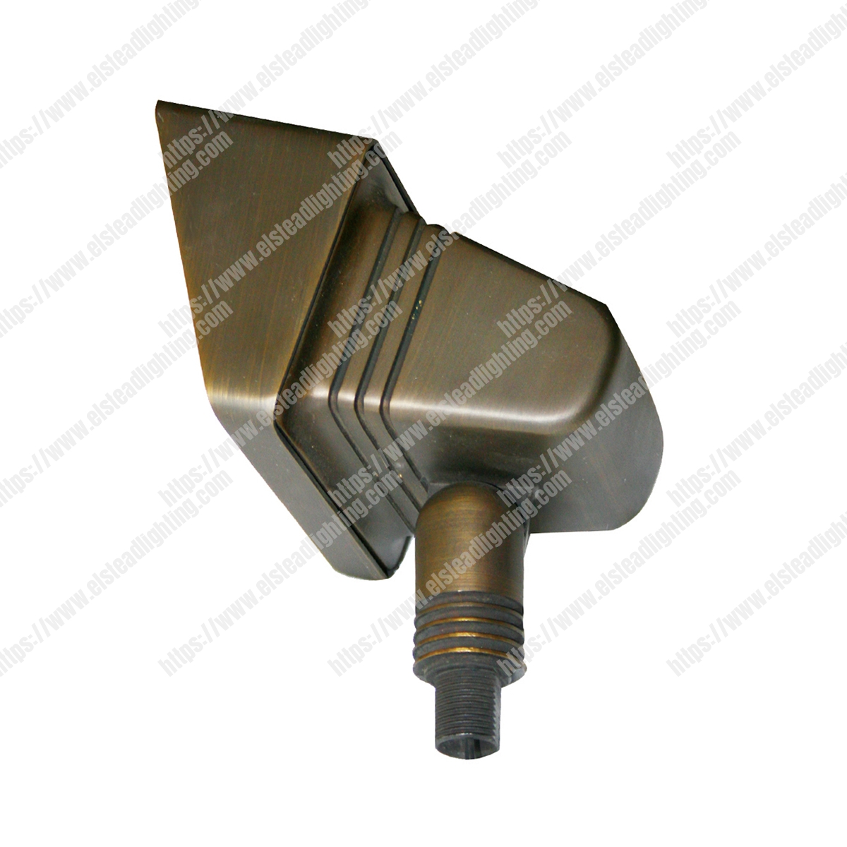 Bronze Floodlight Fitting - Aged Bronze
