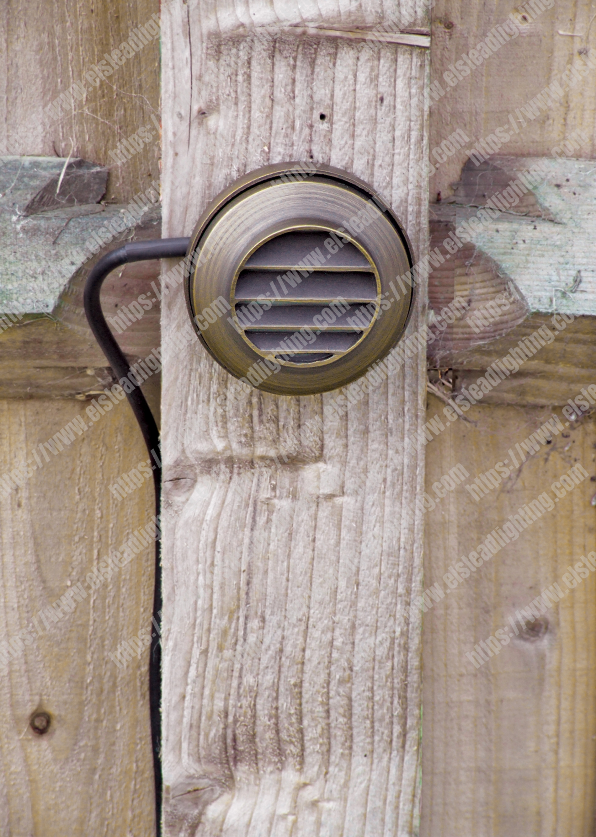 Bronze Round Mini Wall Light - Aged Bronze