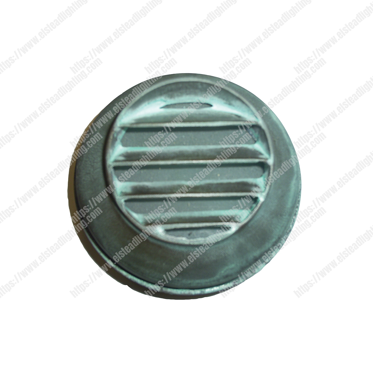 Bronze Round Mini Wall Light - Verdigris