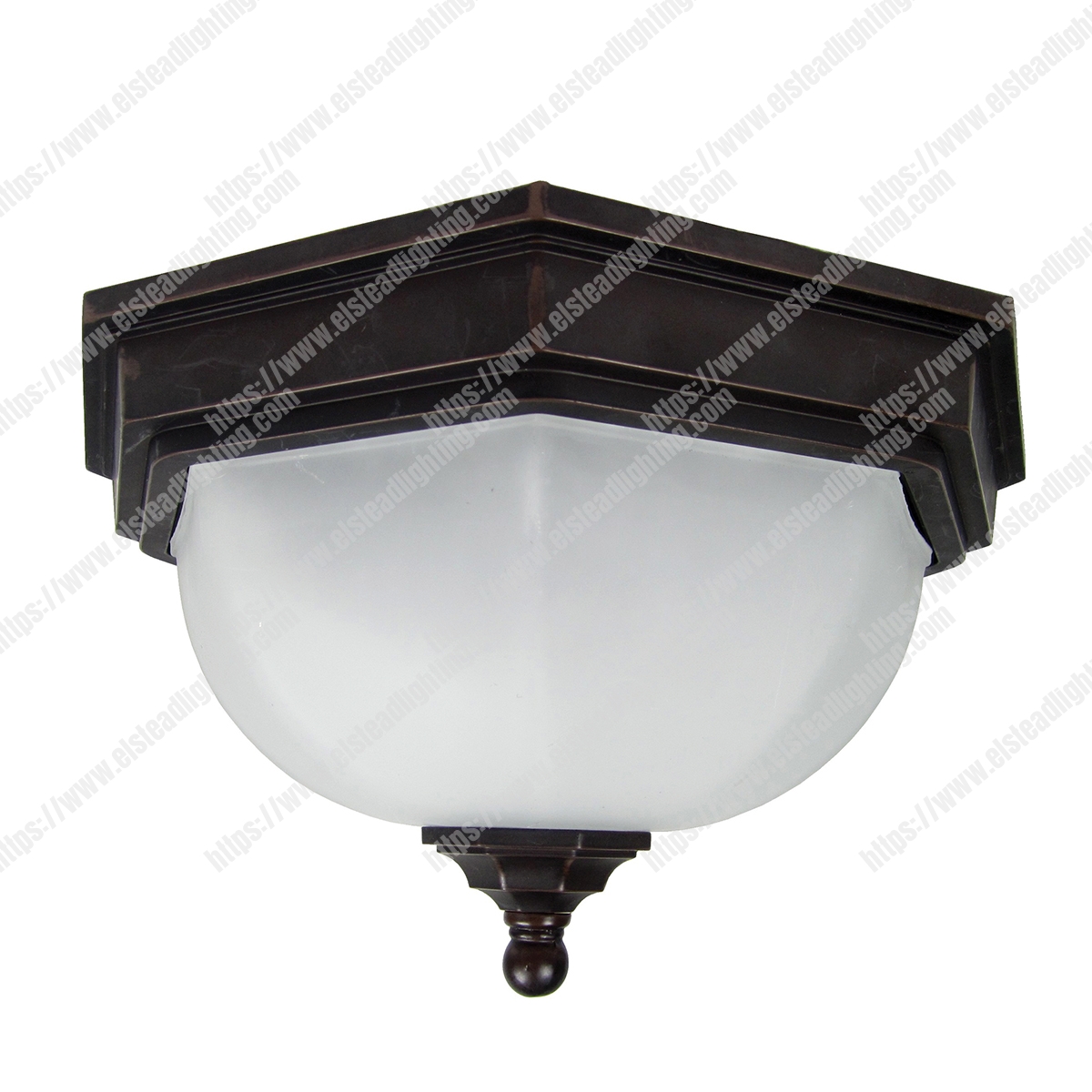 Fairford 1 Light Flush Lantern