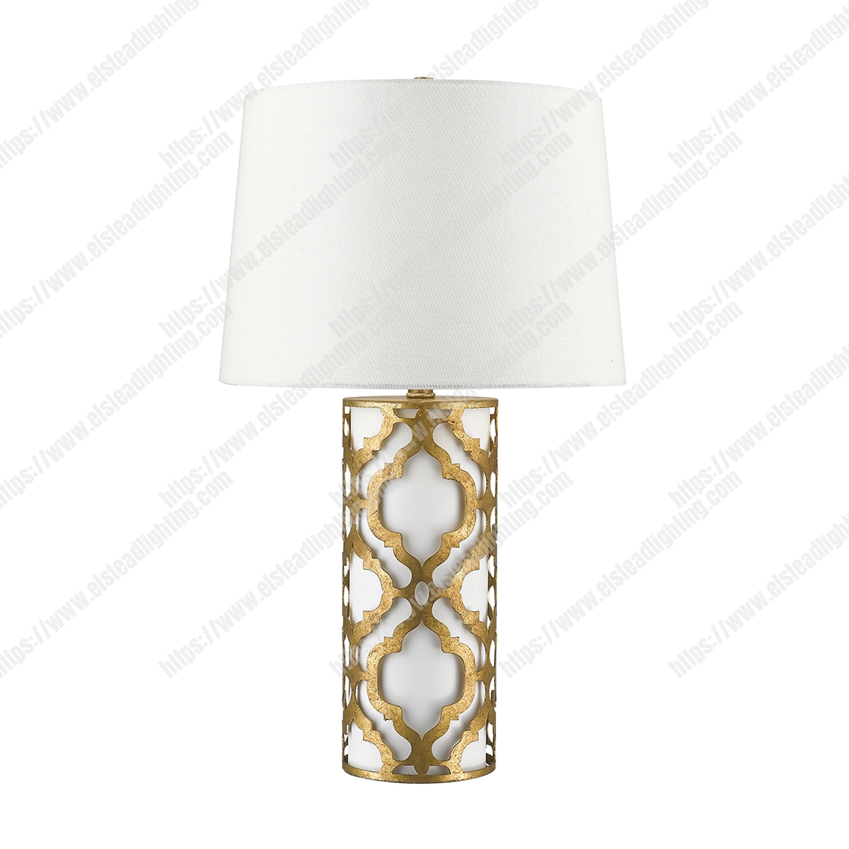 Arabella 1 Light Table Lamp – Distressed Gold