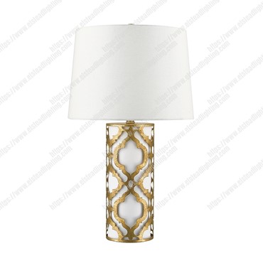 Arabella 1 Light Table Lamp &#8211; Distressed Gold