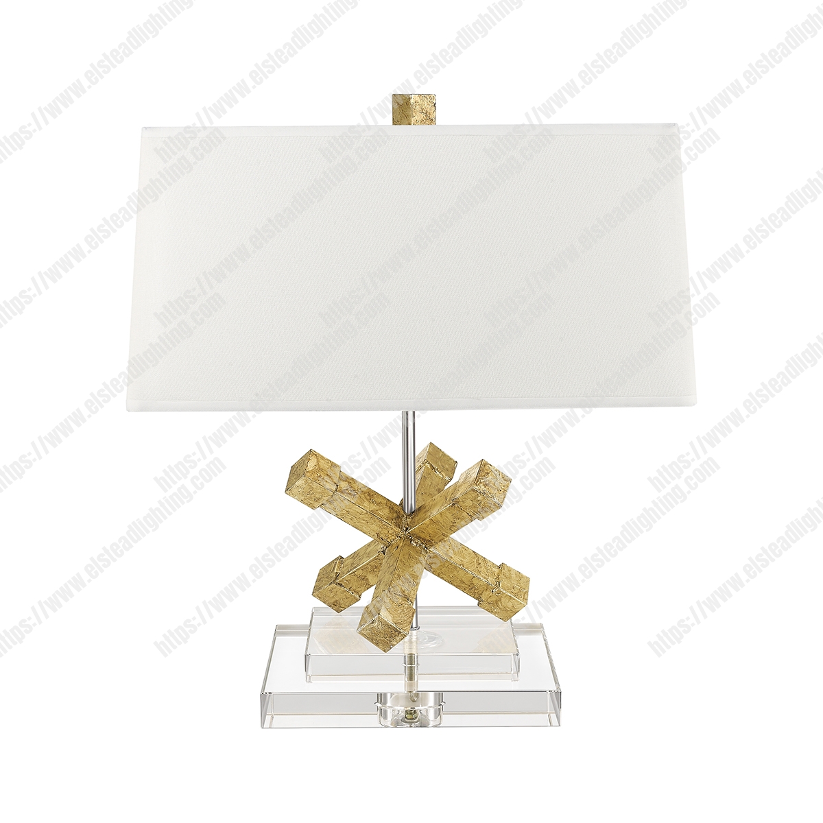Jackson 1 Light Square Table Lamp