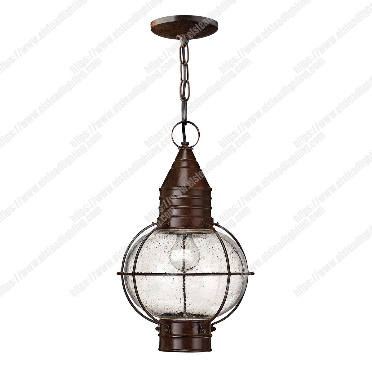 Capecod 1 Light Chain Lantern