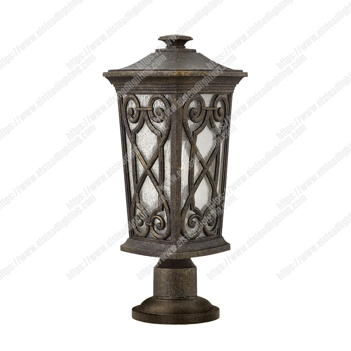 Enzo 1 Light Small Pedestal