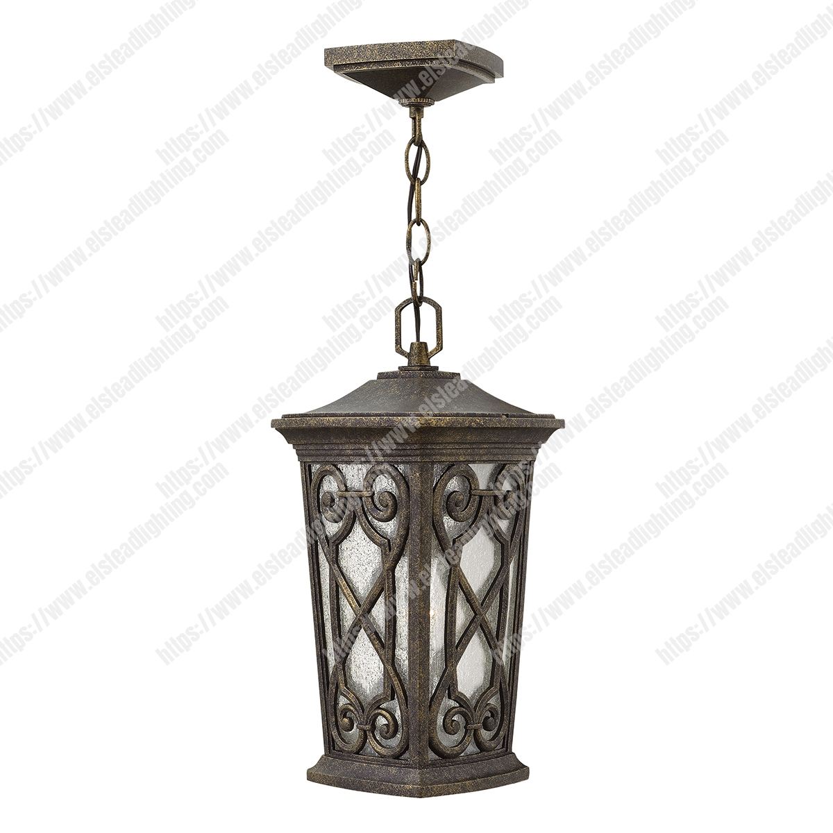 Enzo 1 Light Small Chain Lantern