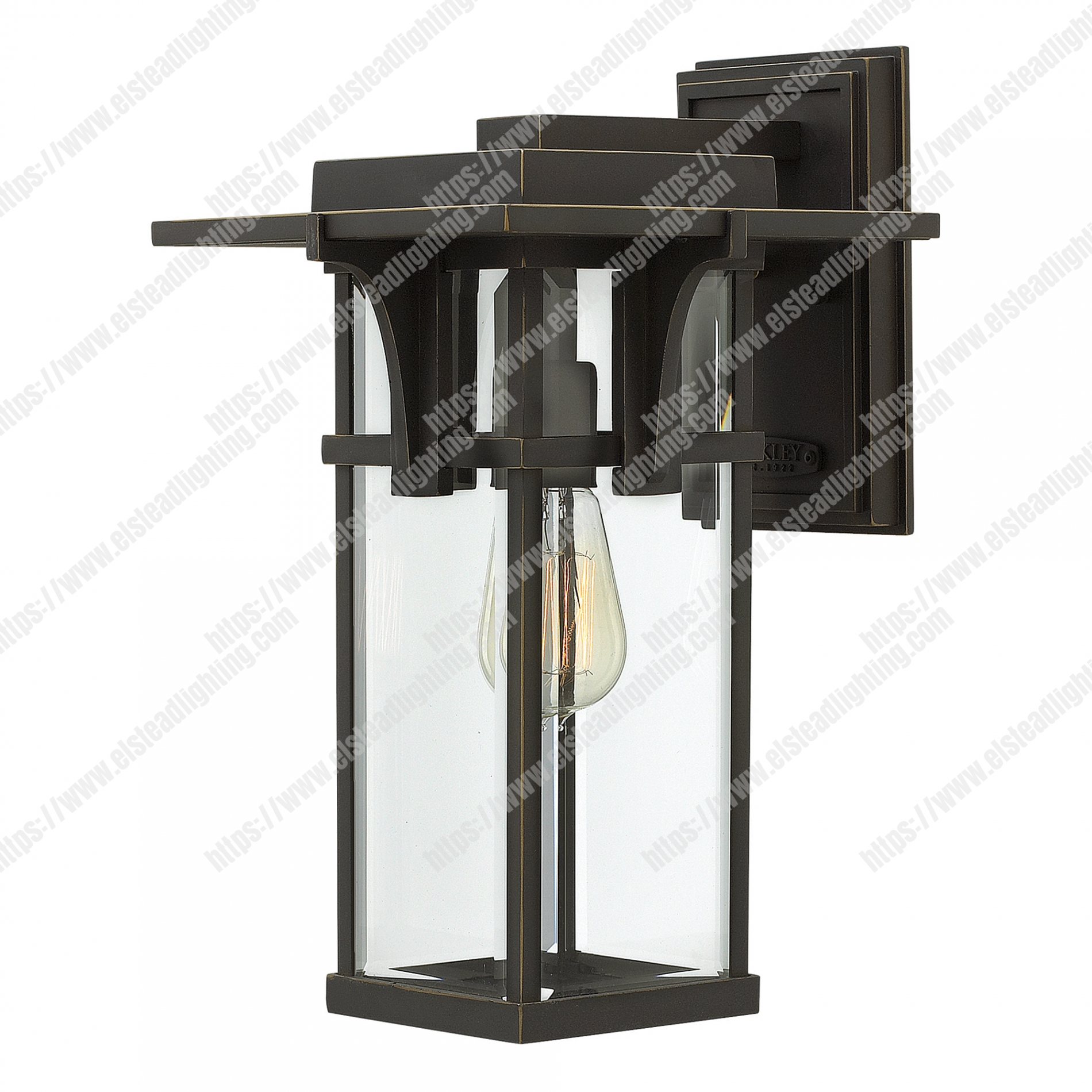 Manhattan 1 Light Medium Wall Lantern