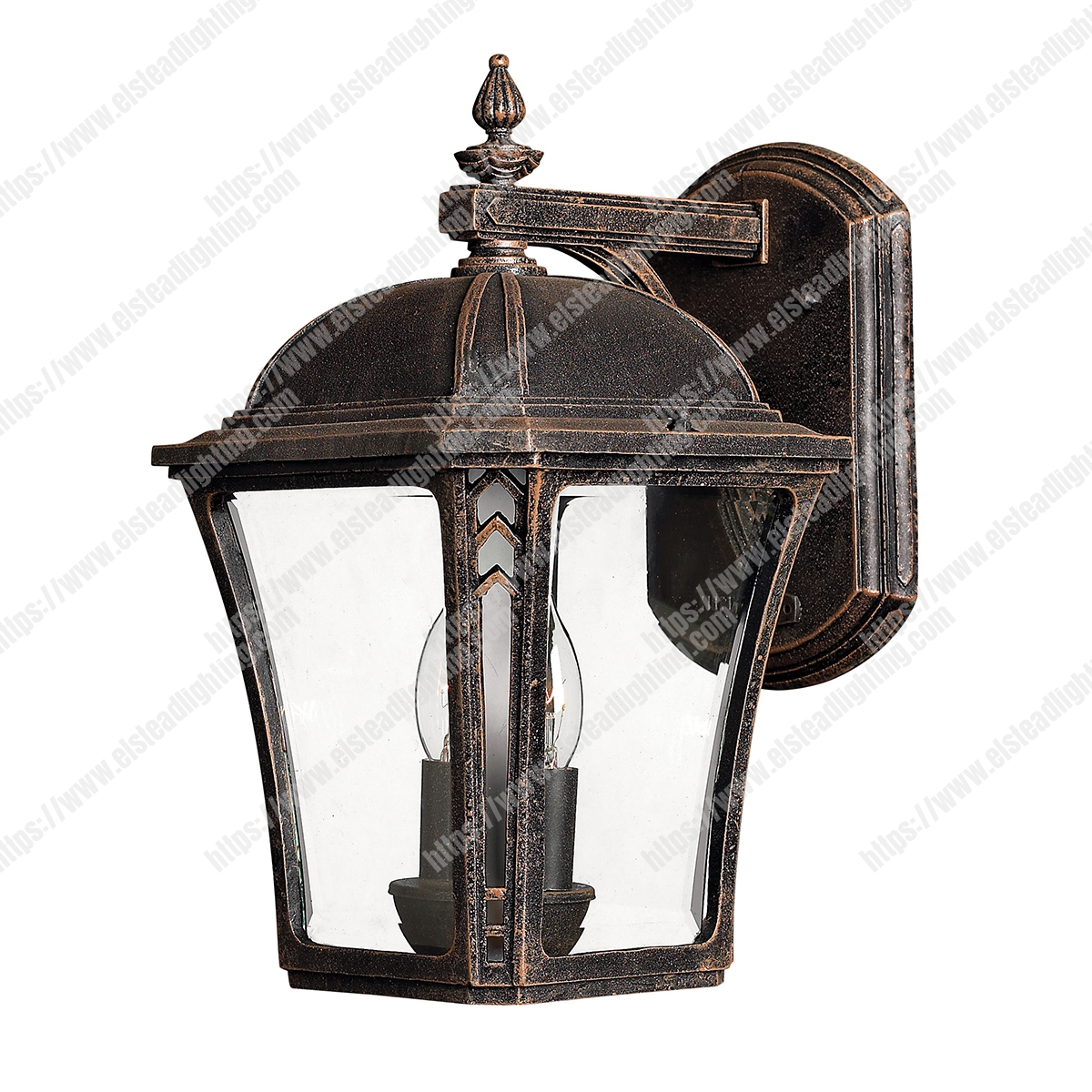 Wabash 2 Light Medium Wall Lantern