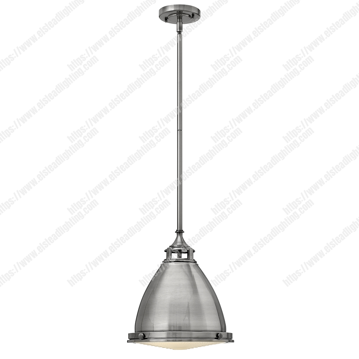 Amelia 1 Light Medium Pendant – Polished Antique Nickel
