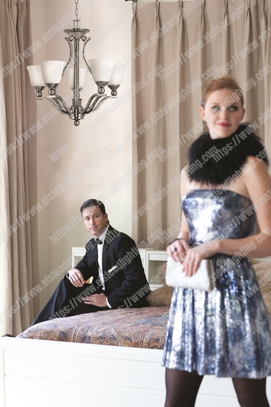 Bolla 5 Light Chandelier