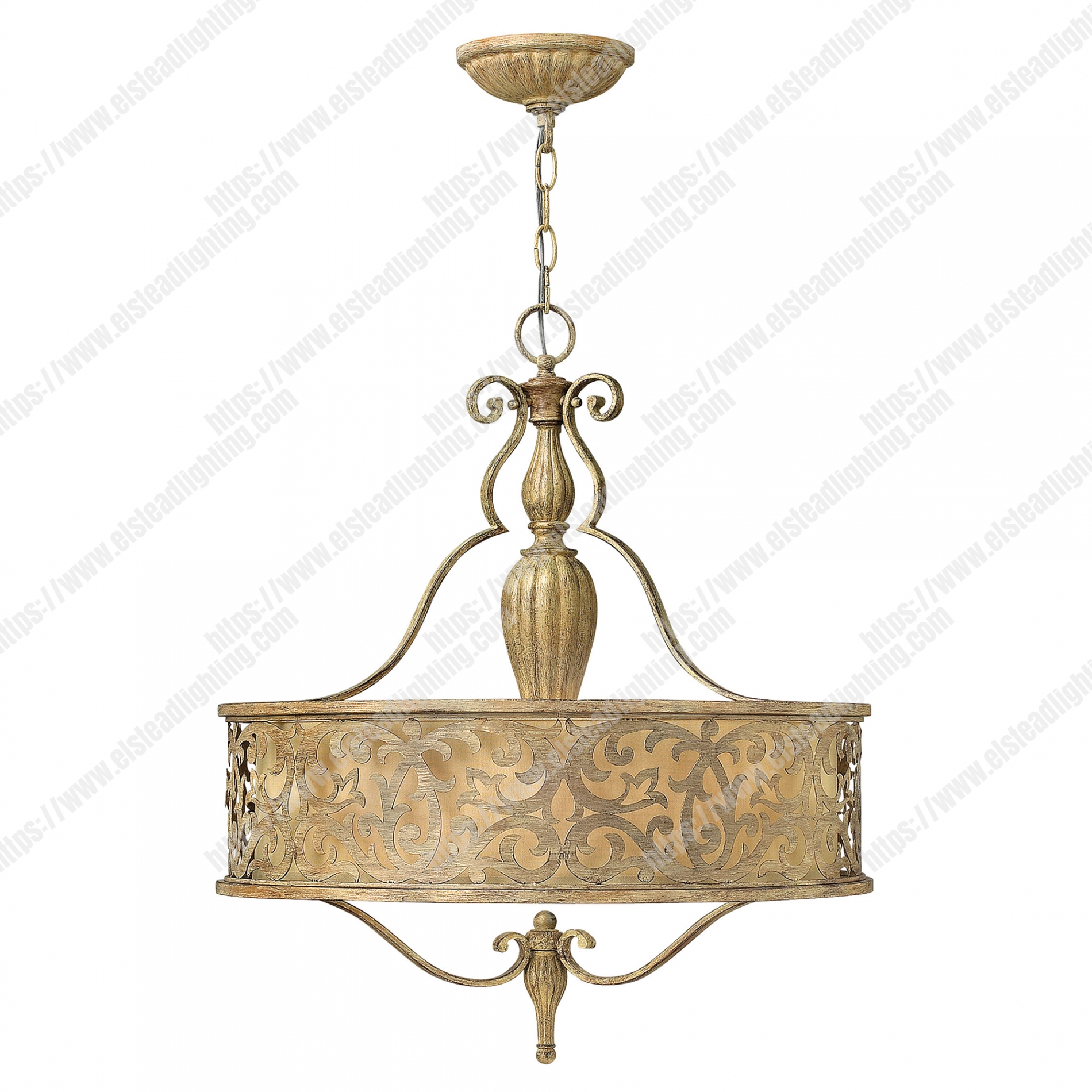 Carabel 3 Light Pendant Chandelier