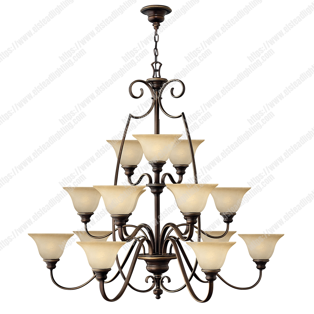 Cello 15 Light Chandelier