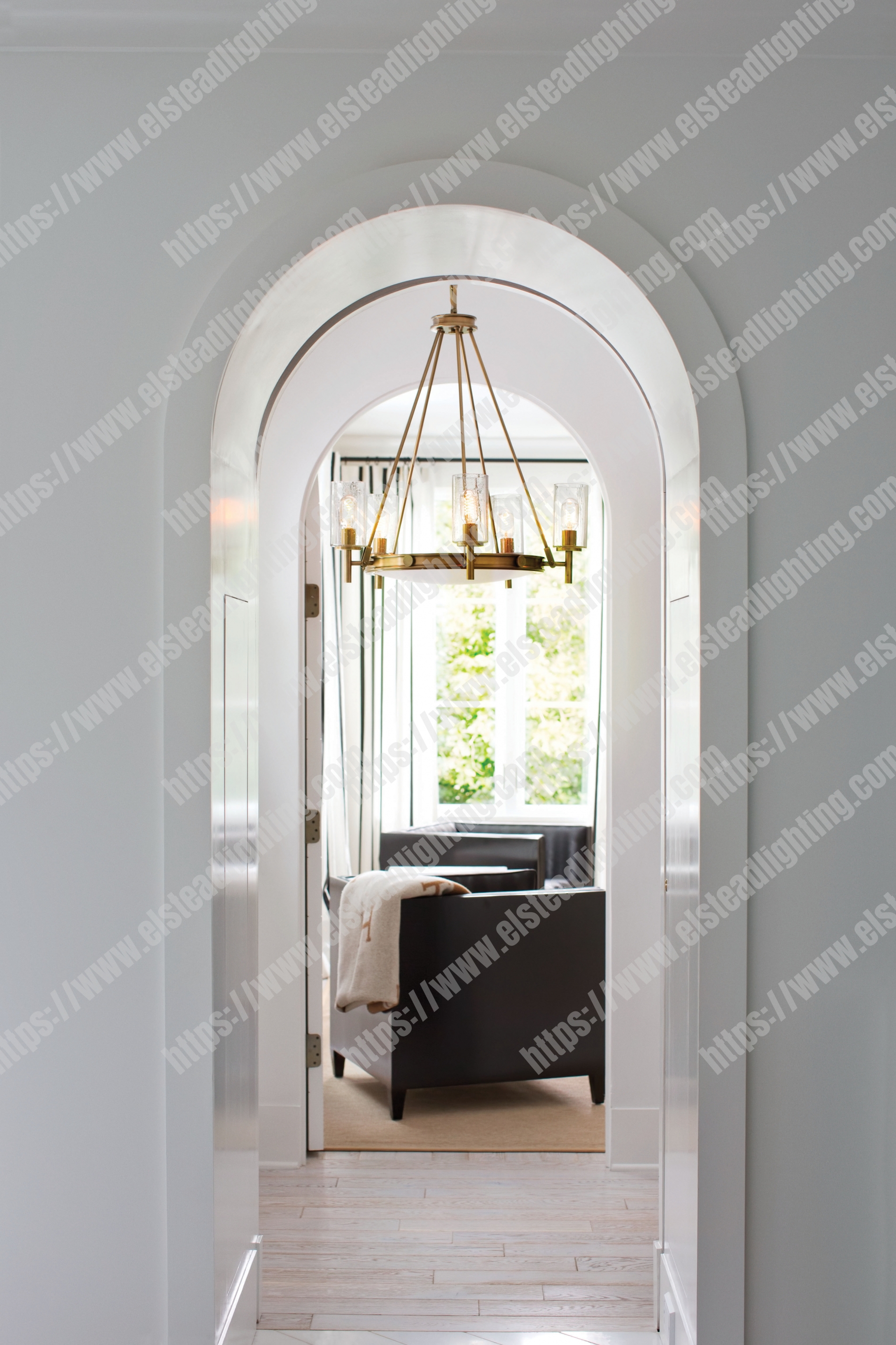 Collier 5 Light Chandelier